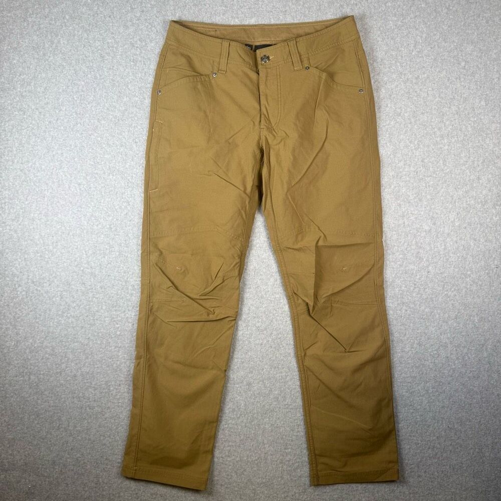 Marmot Mens Size 32 Pants Straight Leg Nylon Hiking Outdoor Camping Khaki